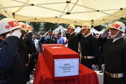 ŞEHİT ÖZKAN ÖZKANLI, GÖZYAŞLARI VE DUALARLA SON YOLCULUĞUNA UĞURLANDI