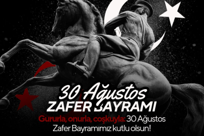 İYİ Parti Aksaray İl Başkanı Sercan Belgemen’den 30 Ağustos Zafer Bayramı Mesajı