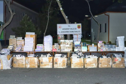 Aksaray’da 14 Milyon TL’lik Kaçak Ürün Operasyonu: Üç Şüpheli Gözaltında