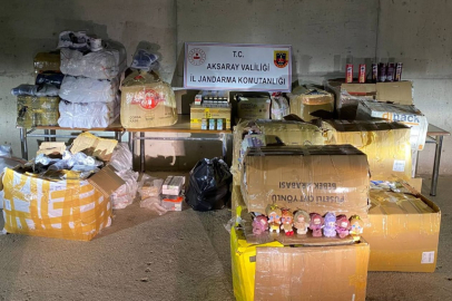 Aksaray’da 3 Milyon TL’lik Kaçak Ürün Ele Geçirildi