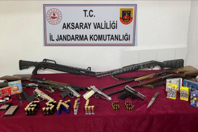 AKSARAY’DA HAVAYA ATEŞ AÇANLARA JANDARMADAN OPERASYON: 9 ŞAHIS HAKKINDA ADLİ İŞLEM