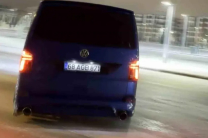 AKSARAY’DA KAR YAĞIŞINI FIRSAT BİLEN DRİFT SÜRÜCÜLERİNE AĞIR CEZA