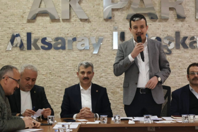 “AKSARAY'DA GÜÇLÜ TEŞKİLAT, KARARLI YÜRÜYÜŞ: AK PARTİDEN BİRLİK VE HİZMET VURGUSU”