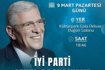 İYİ Parti Genel Başkanı Dervişoğlu Aksaray’da İftar Programına Katılacak