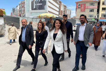 CHP HEYETİNDEN BÜYÜK BÖLCEK’TE ESNAF ZİYARETİ