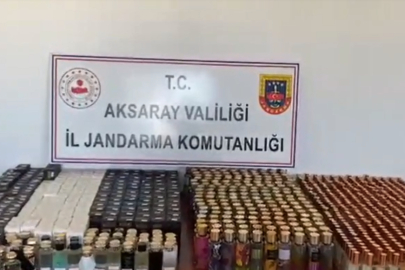 Aksaray'da 4,5 Milyon TL'lik Kaçak Ürün Operasyonu! Binlerce Ürün Ele Geçirildi