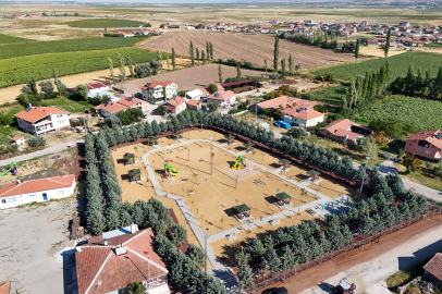 HIRKATOL KÖYÜNE YENİ MİLLET BAHÇESİ KAZANDIRILDI