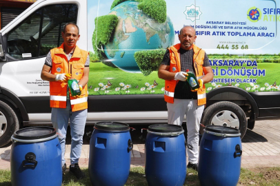 Aksaray’da Atık Yağlar Çöpe Değil, Geri Dönüşüme Kazandırılıyor