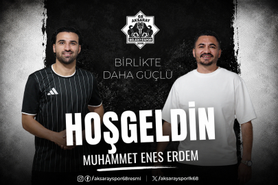 AKSARAY BELEDİYESPOR, MUHAMMET ENES ERDEM’İ KADROSUNA KATTI!
