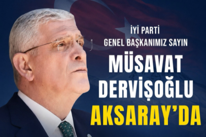İYİ Parti’den Aksaray’da “Bayrak Açıyorum” Mitingi
