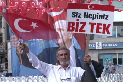İYİ Parti’nin Aksaray mitinginde gündem Öcalan ve çerçeve yasa oldu