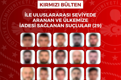8 ülkede yakalanan 76 aranan şahıs Türkiye’ye iade edildi