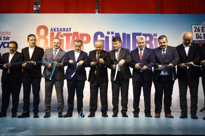 AKSARAY’DA 8. KİTAP GÜNLERİ RESMİ TÖRENLE AÇILDI