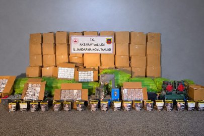 Aksaray’da Kaçak Sigara Operasyonu: 3 Milyon 250 Bin TL’lik Ürün Ele Geçirildi