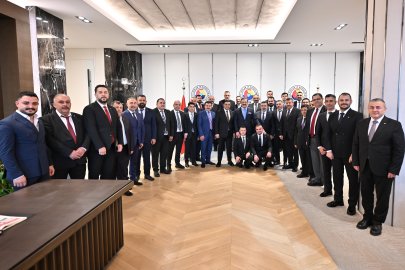 Aksaray Ticaret ve Sanayi Odası’ndan Hisarcıklıoğlu’na ziyaret