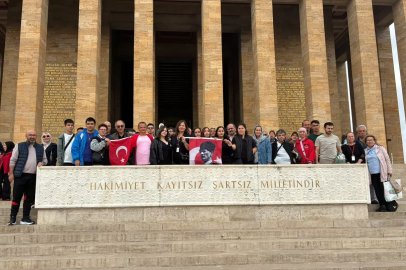 Mudanya ve Nilüfer’den Anıtkabir’e anlamlı ziyaret... Sevgi engel tanımadı