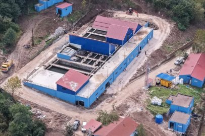 Ordu'da Kumru İçme Suyu Arıtma Tesisi'nde sona gelindi