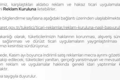 Kasım indirimlerine sıkı denetim! Aldatıcı reklamlara 39,9 milyon TL ceza